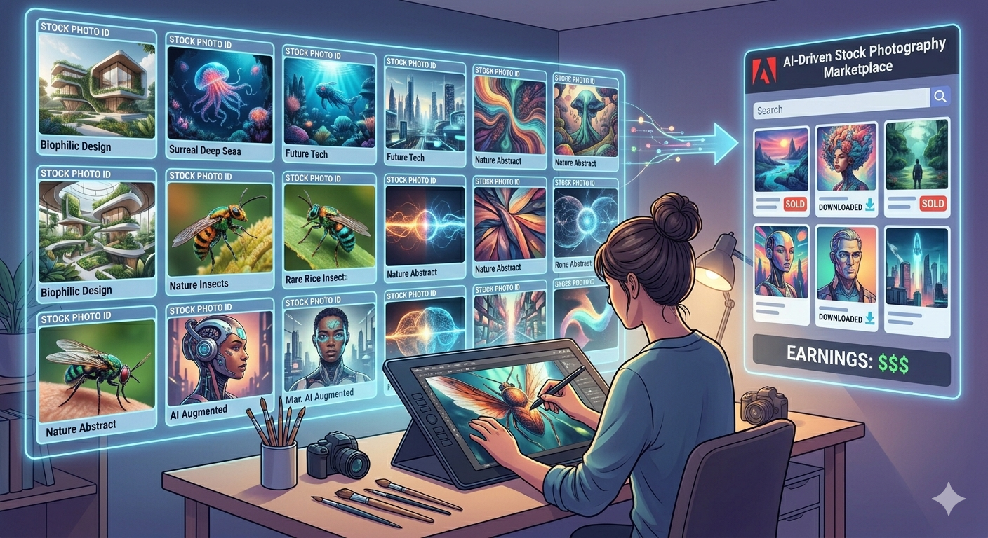 AI-Driven Stock Photography